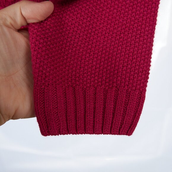 Christopher & Banks Pink Swiss Dot Cardigan Sweater Women's Medium NWT - Picture 4 of 8